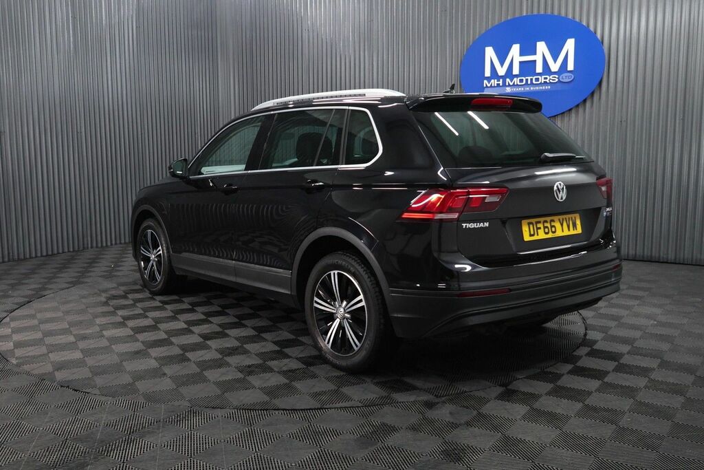 Volkswagen Tiguan Tdi Bluemotion Tech Se DF66YVW Black #5