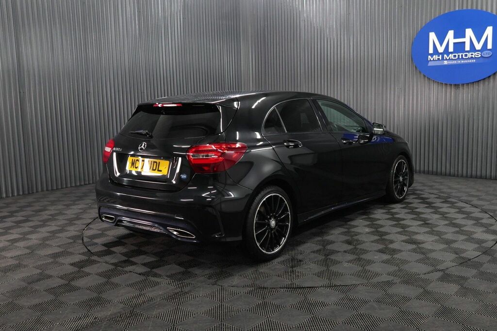 Mercedes-Benz A Class A180d Amg Line Hatchback MC17UDL Black #6