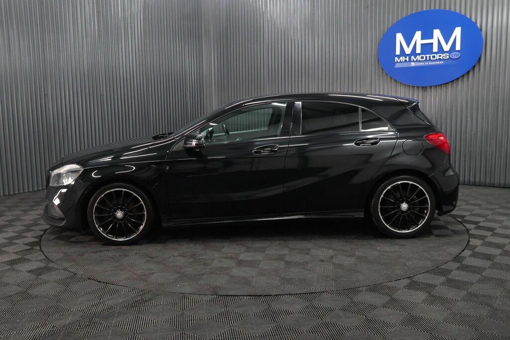 Mercedes-Benz A Class A180d Amg Line Hatchback MC17UDL Black #3