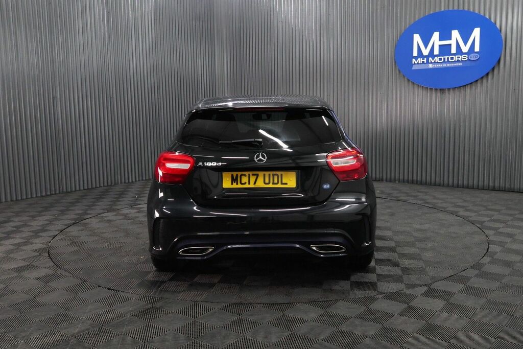 Mercedes-Benz A Class A180d Amg Line Hatchback MC17UDL Black #5