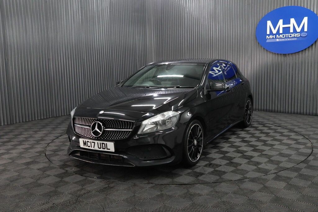 Mercedes-Benz A Class A180d Amg Line Hatchback MC17UDL Black #2
