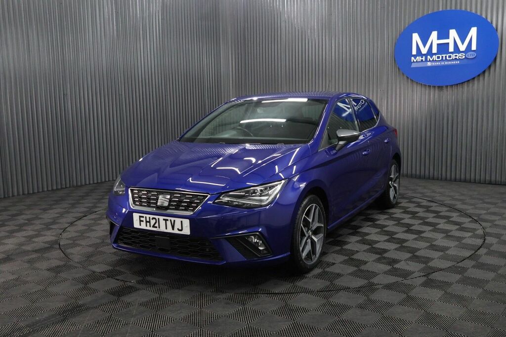 Seat Ibiza Tsi Xcellence Hatchback FH21TVJ Blue #2