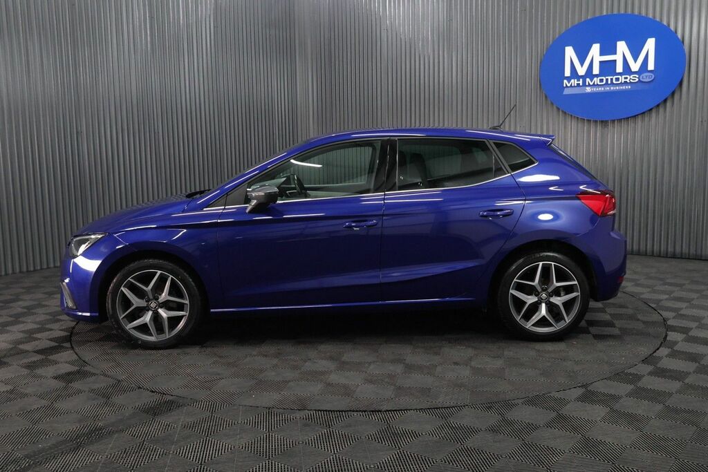 Seat Ibiza Tsi Xcellence Hatchback FH21TVJ Blue #3
