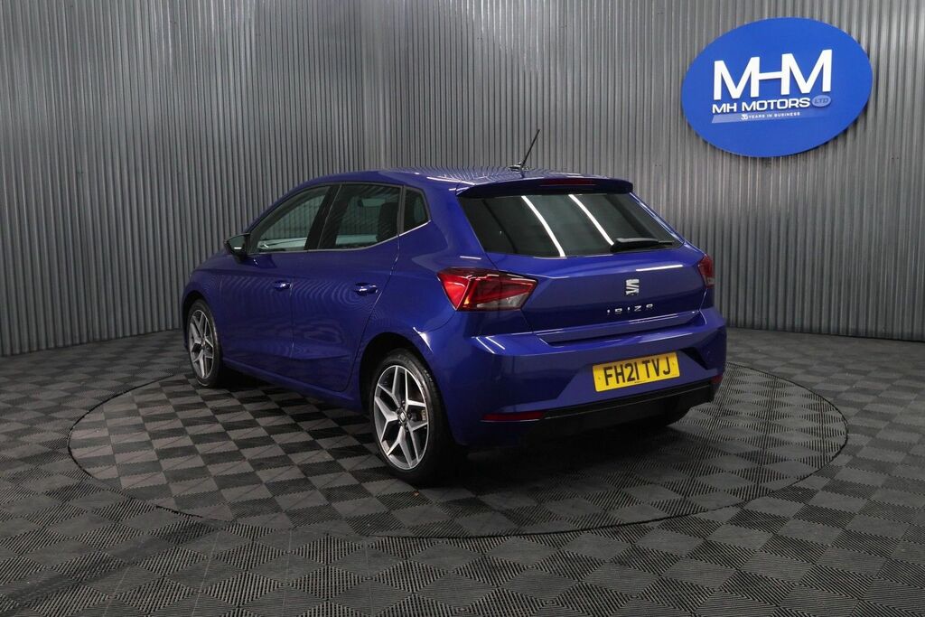 Seat Ibiza Tsi Xcellence Hatchback FH21TVJ Blue #4