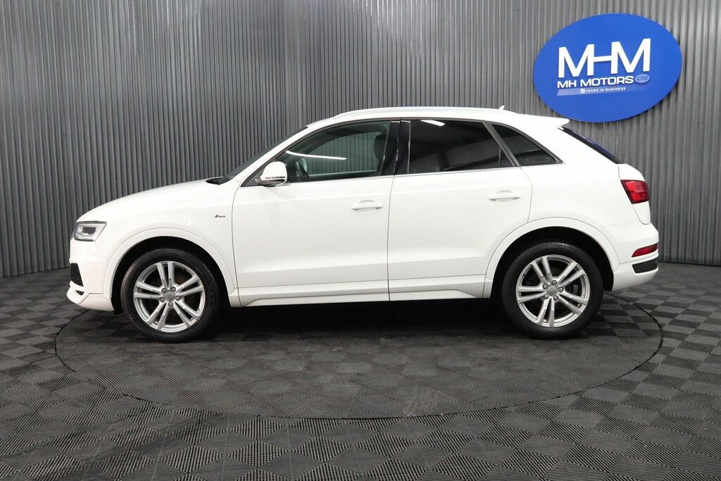 Audi Q3 Tdi S Line Edition VK68DJJ White #4
