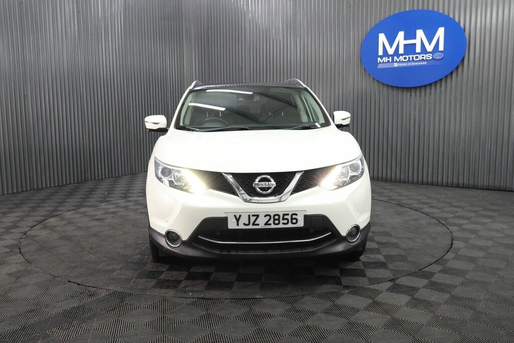 Nissan Qashqai Dci N-connecta Suv YJZ2856 White #2