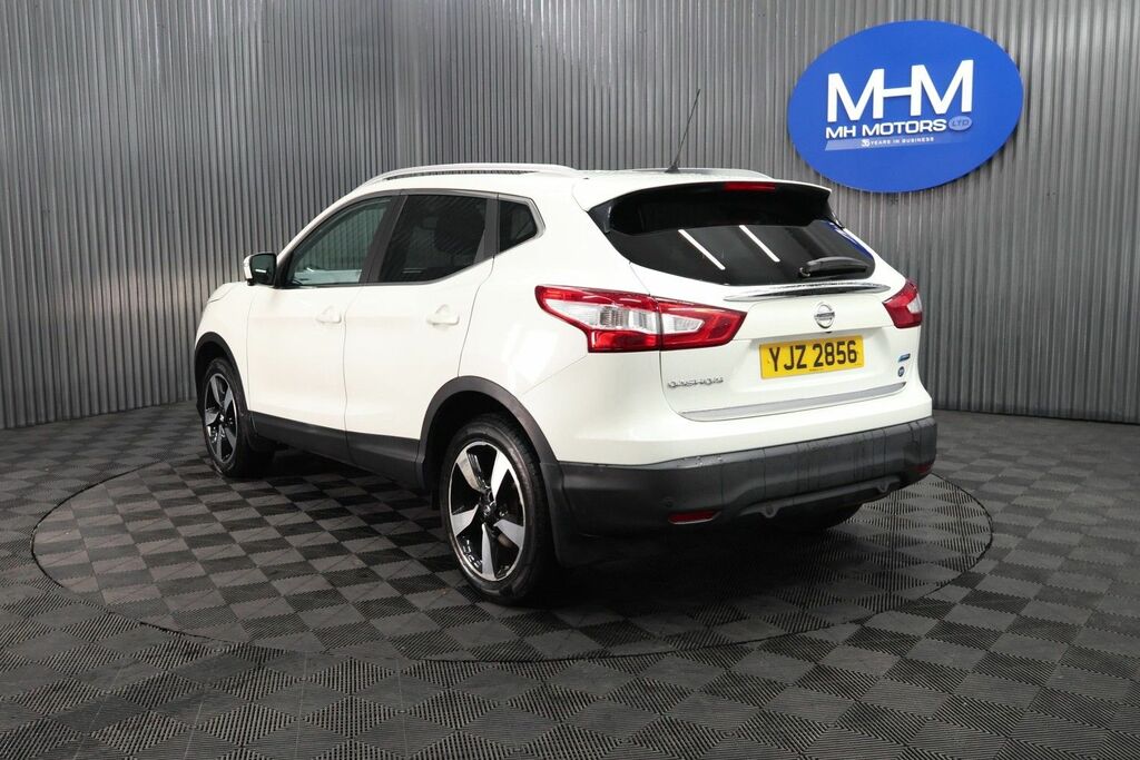 Nissan Qashqai Dci N-connecta Suv YJZ2856 White #5