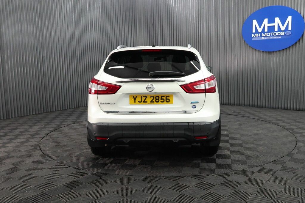 Nissan Qashqai Dci N-connecta Suv YJZ2856 White #6