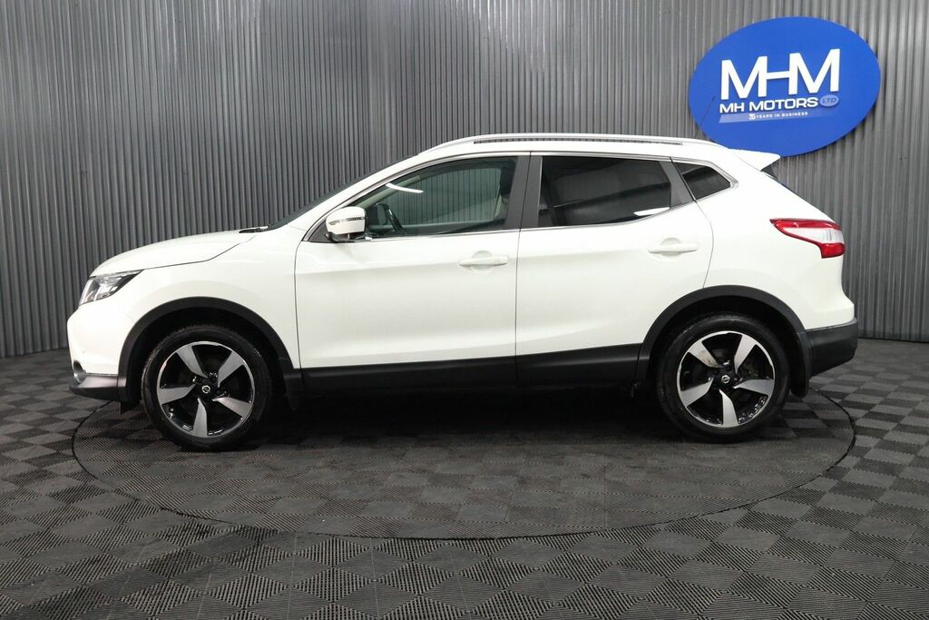 Nissan Qashqai Dci N-connecta Suv YJZ2856 White #4