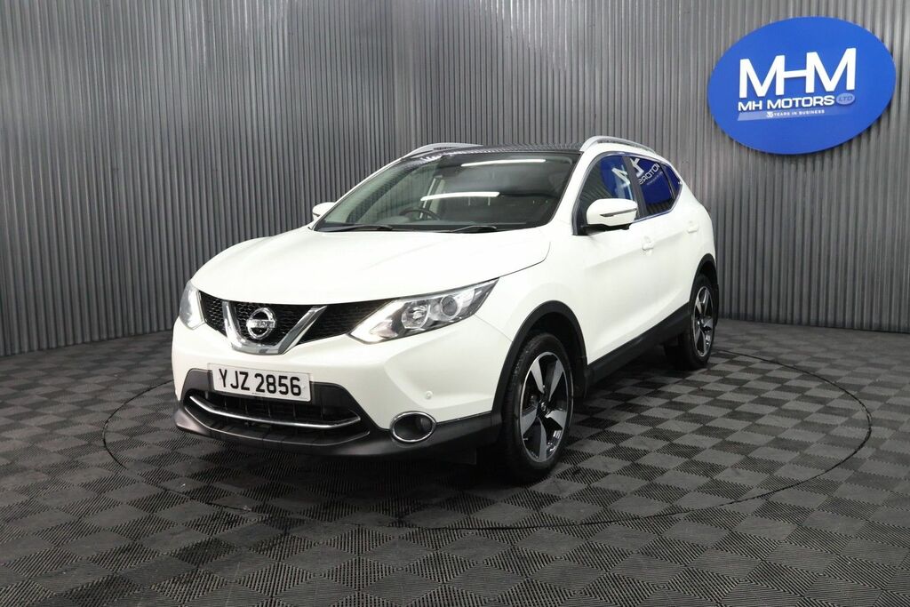 Nissan Qashqai Dci N-connecta Suv YJZ2856 White #3