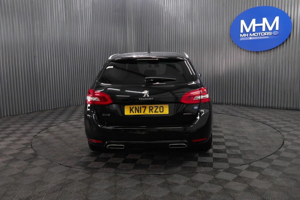 Peugeot 308 SW Bluehdi Gt Line Estate Black #6