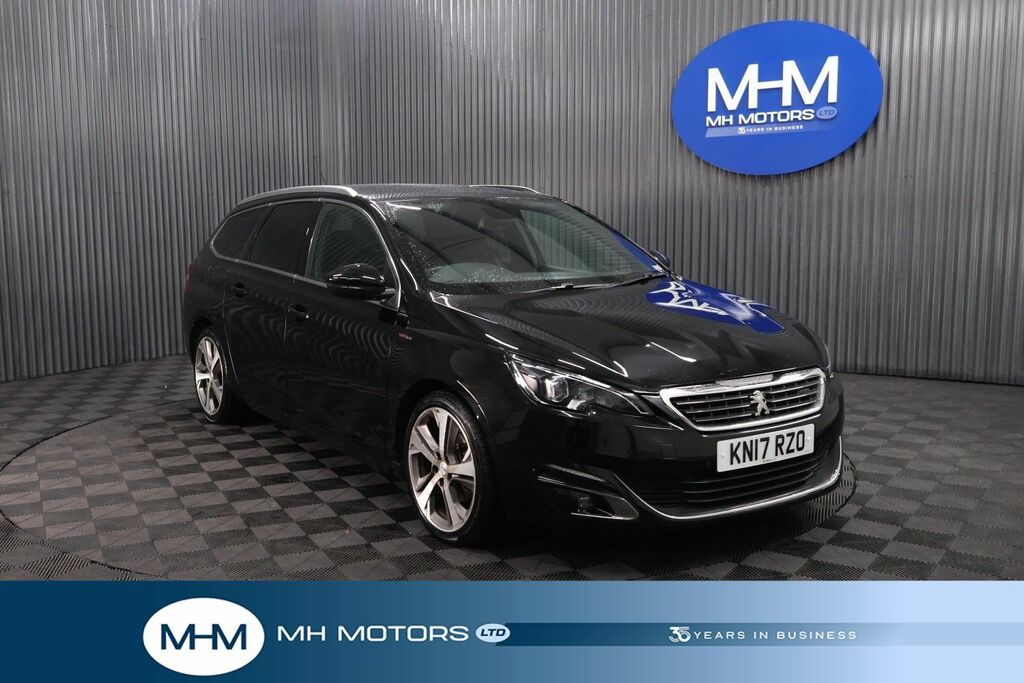 Peugeot 308 SW Bluehdi Gt Line Estate Black