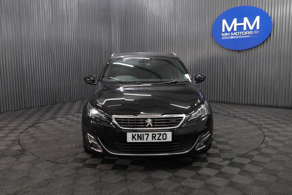Peugeot 308 SW Bluehdi Gt Line Estate Black #2