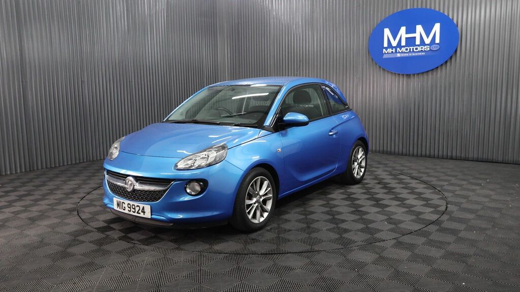 Vauxhall Adam 16V Jam Hatchback MIG9924 Blue #3