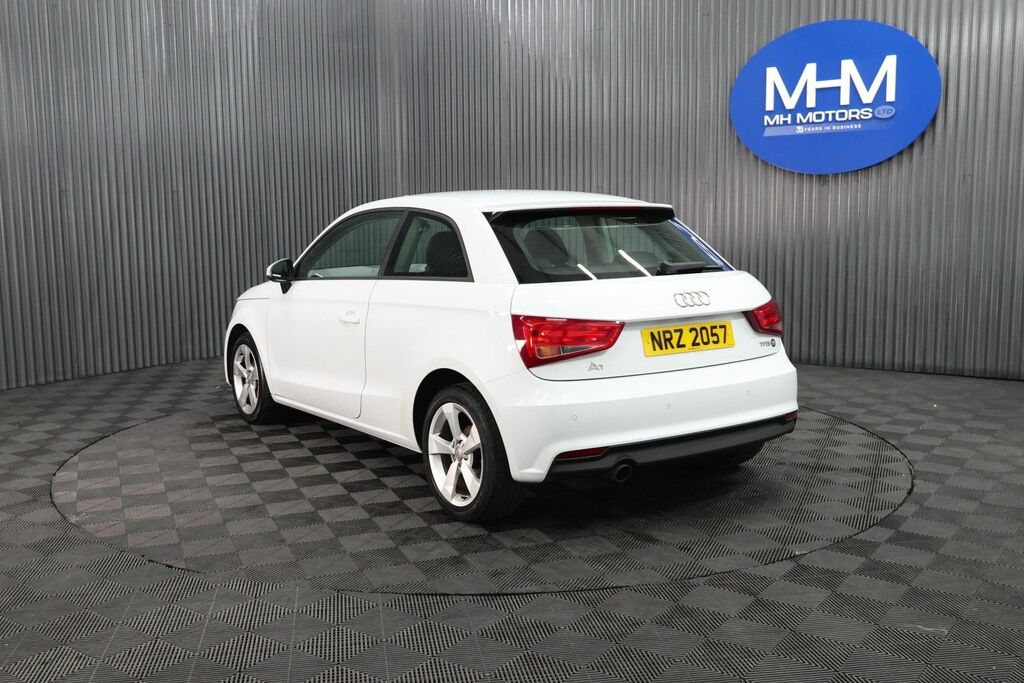 Audi A1 Tfsi Sport Hatchback White #5