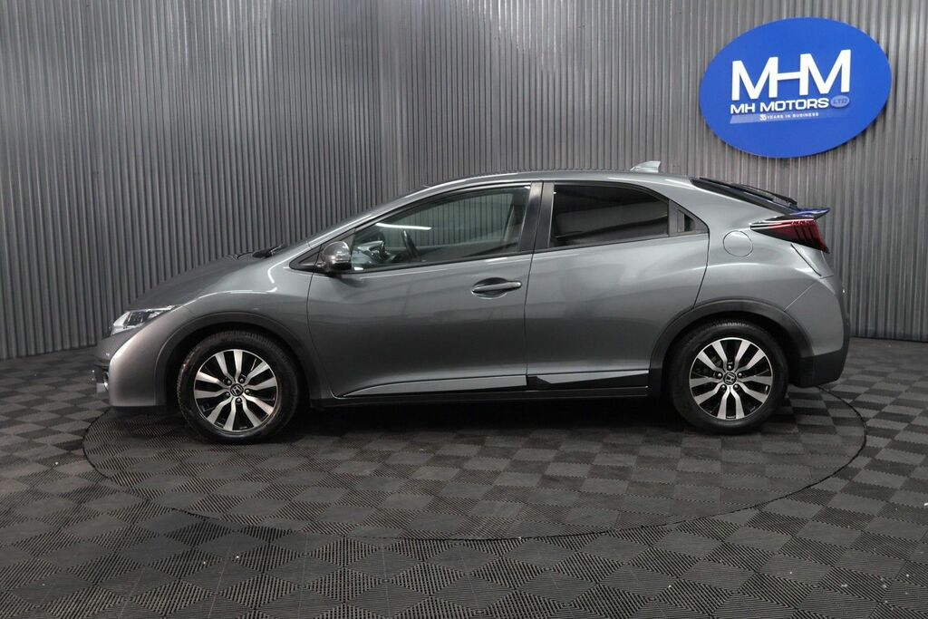 Honda Civic I-dtec Sr Hatchback LT17TLZ Grey #4