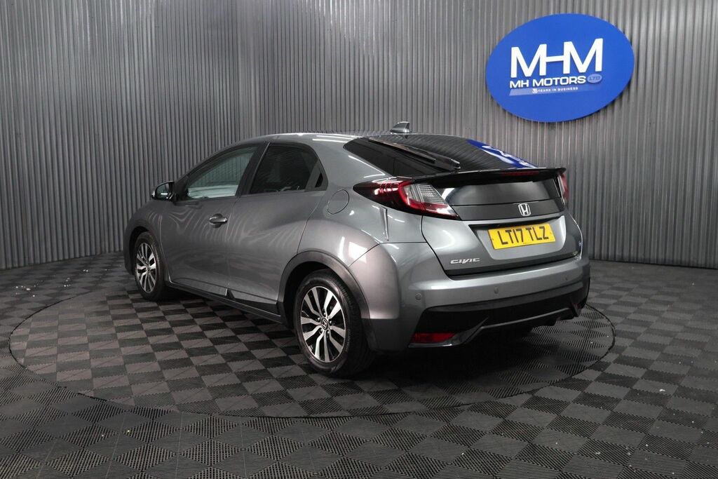 Honda Civic I-dtec Sr Hatchback LT17TLZ Grey #5