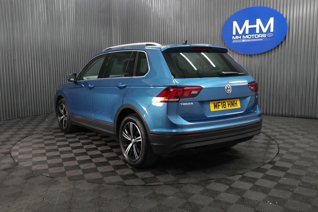 Volkswagen Tiguan Tdi Se Suv Blue #5