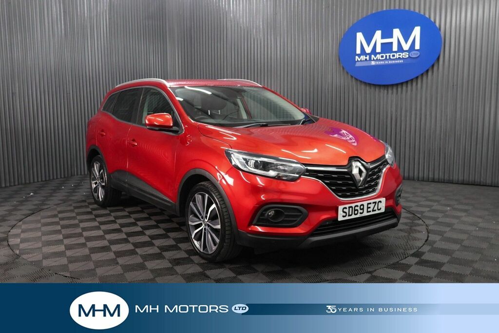 Renault Kadjar Blue Dci Iconic Suv Red