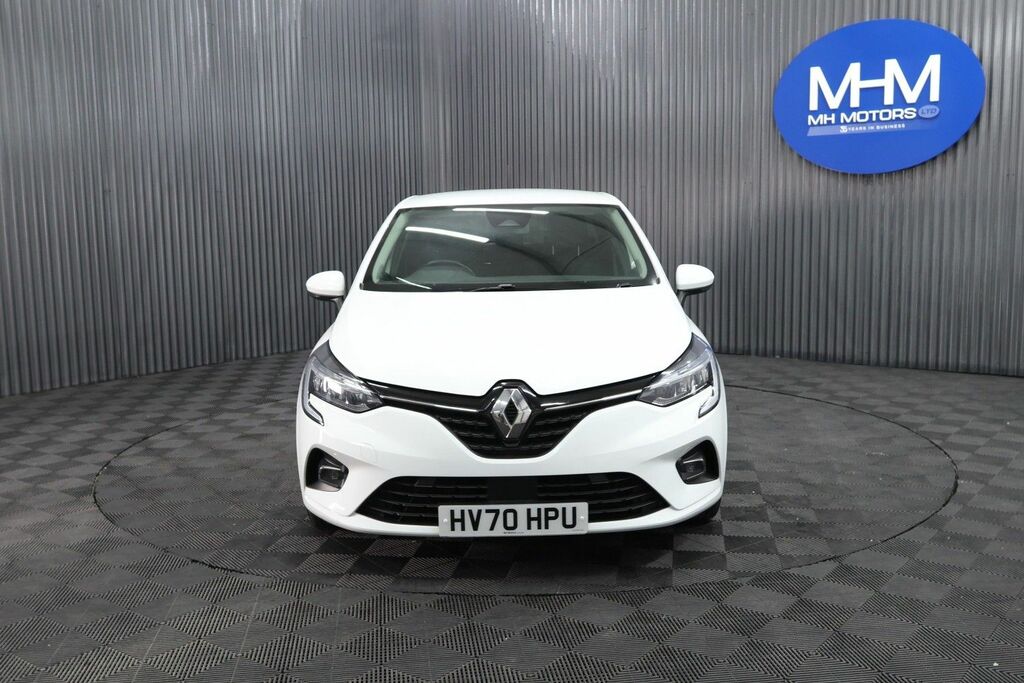 Renault Clio Blue Dci Iconic Hatchback HV70HPU White #2
