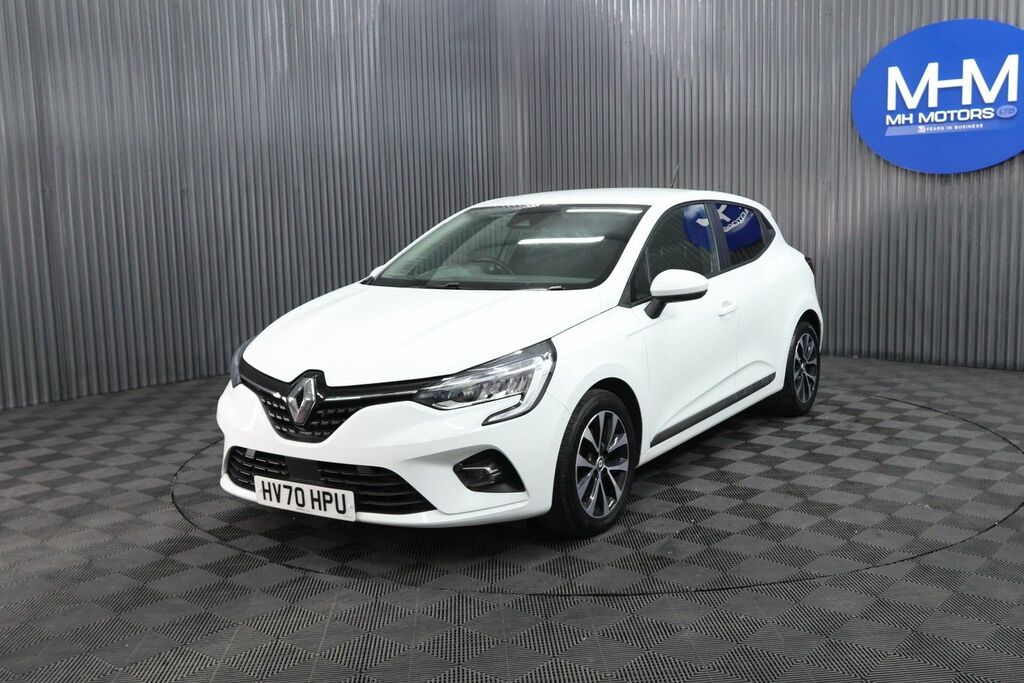 Renault Clio Blue Dci Iconic Hatchback HV70HPU White #3