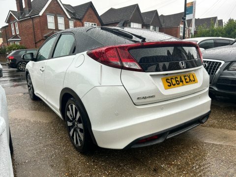Honda Civic I-vtec Se Plus SC64EXJ White #2