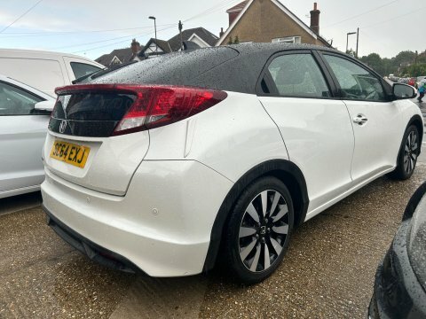 Honda Civic I-vtec Se Plus Blue #11