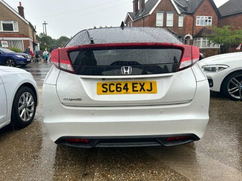 Honda Civic I-vtec Se Plus Blue #10