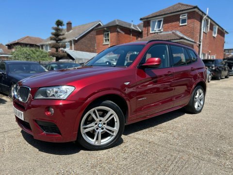 BMW X3 Xdrive20d M Sport Red #5