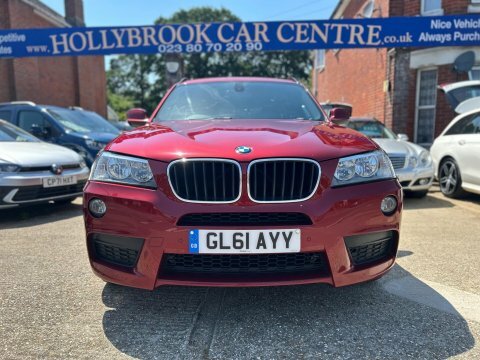 BMW X3 Xdrive20d M Sport Red #2