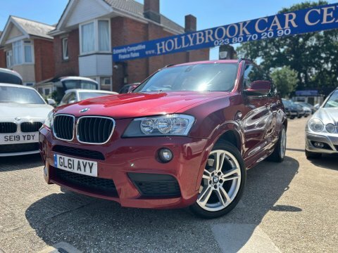 BMW X3 Xdrive20d M Sport Red #3