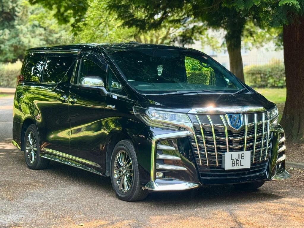 Toyota Alphard Mpv 201818 Black #4