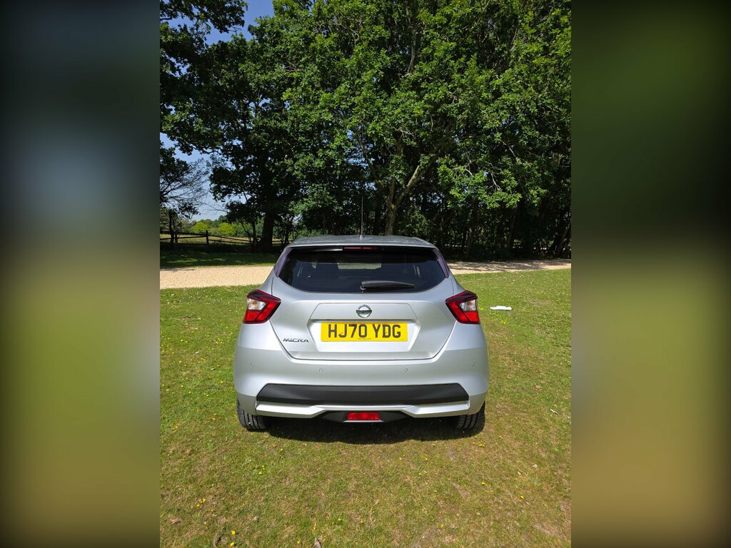 Nissan Micra 1.0 Ig-t Tekna Hatchback Euro 6 Silver #4