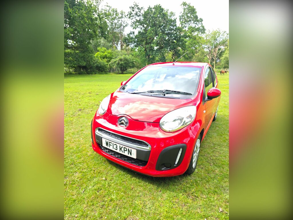 Citroen C1 1.0I Vtr Hatchback Euro 5 68 Ps Red