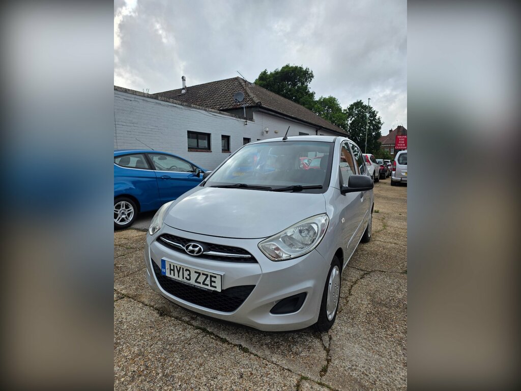 Hyundai I10 1.2 Classic Hatchback Euro 5 85 Silver #2