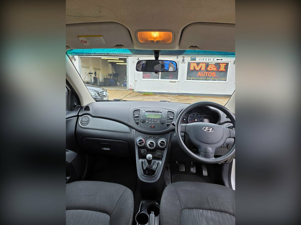 Hyundai I10 1.2 Classic Hatchback Euro 5 85 Silver #6