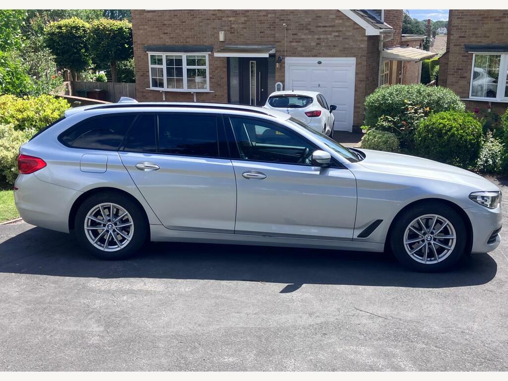 BMW 5 Series 2.0 520D Se Touring Euro 6 S S YC67HKF Silver #3
