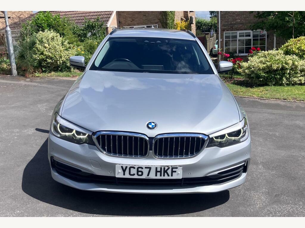 BMW 5 Series 2.0 520D Se Touring Euro 6 S S YC67HKF Silver #6