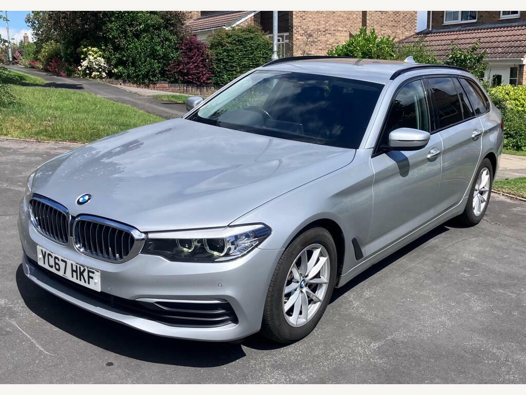 BMW 5 Series 2.0 520D Se Touring Euro 6 S S YC67HKF Silver #4