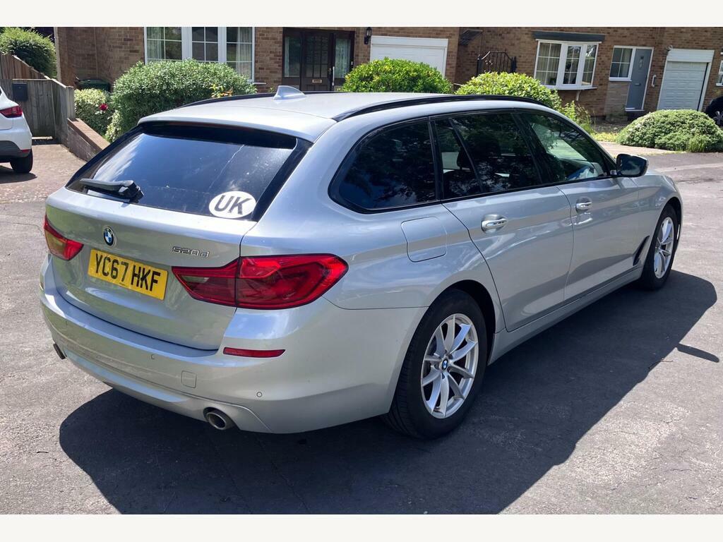 BMW 5 Series 2.0 520D Se Touring Euro 6 S S YC67HKF Silver #5