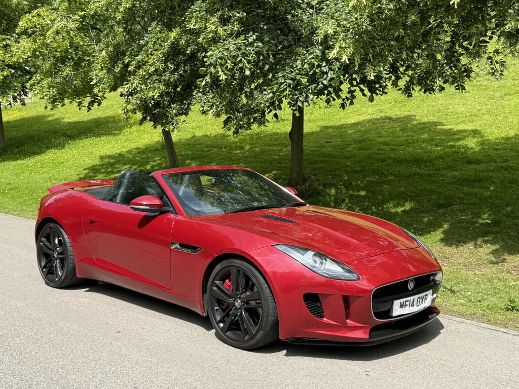 Jaguar F-Type Convertible 3.0 V6 S 201414 Red