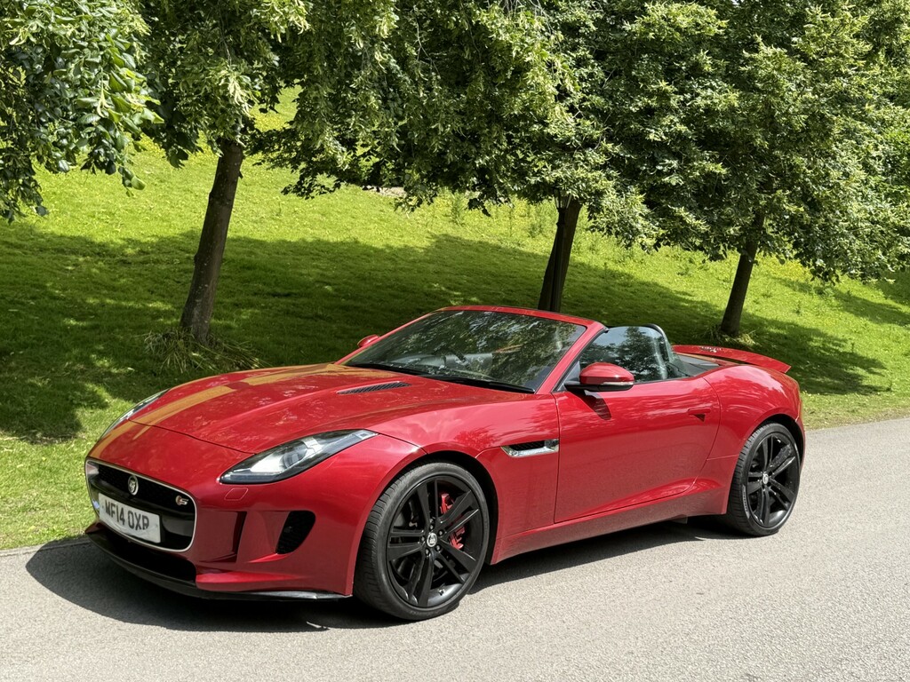 Jaguar F-Type Convertible 3.0 V6 S 201414 MF14OXR Red #4