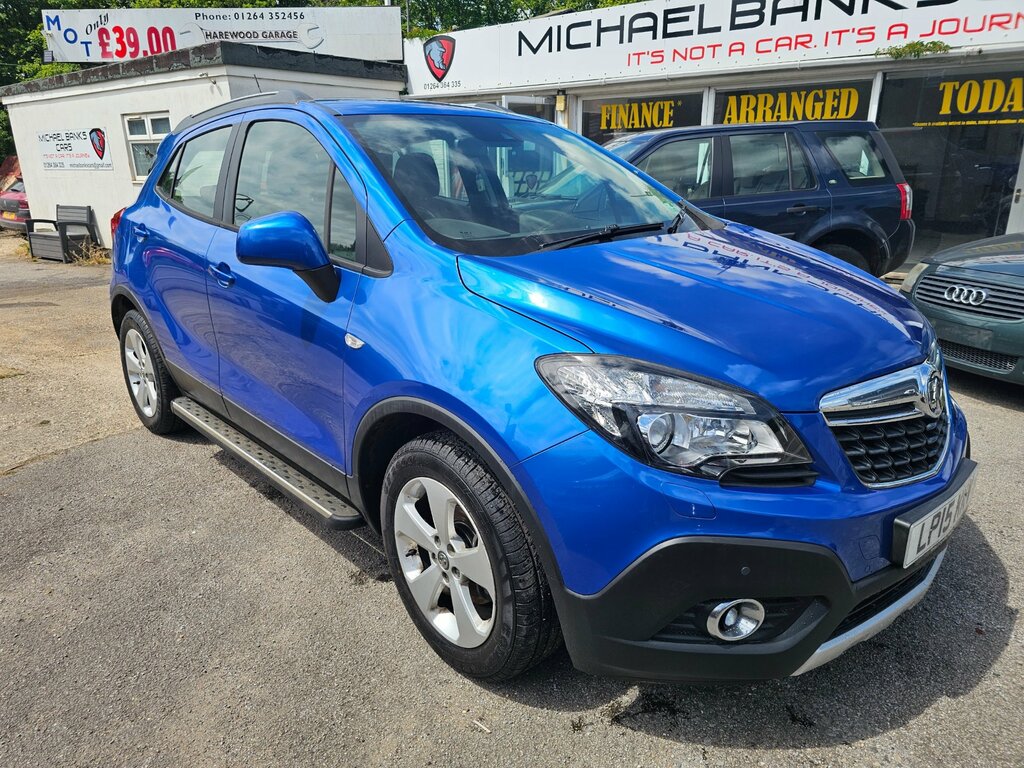 Vauxhall Mokka 1.6 Cdti Ecoflex Tech Line Suv 2 Blue