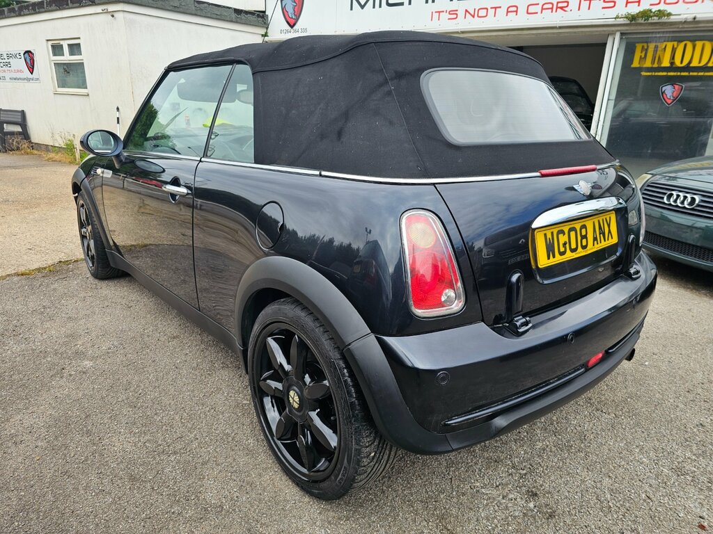 Mini Convertible 1.6 Cooper Sidewalk Convertible Black #3