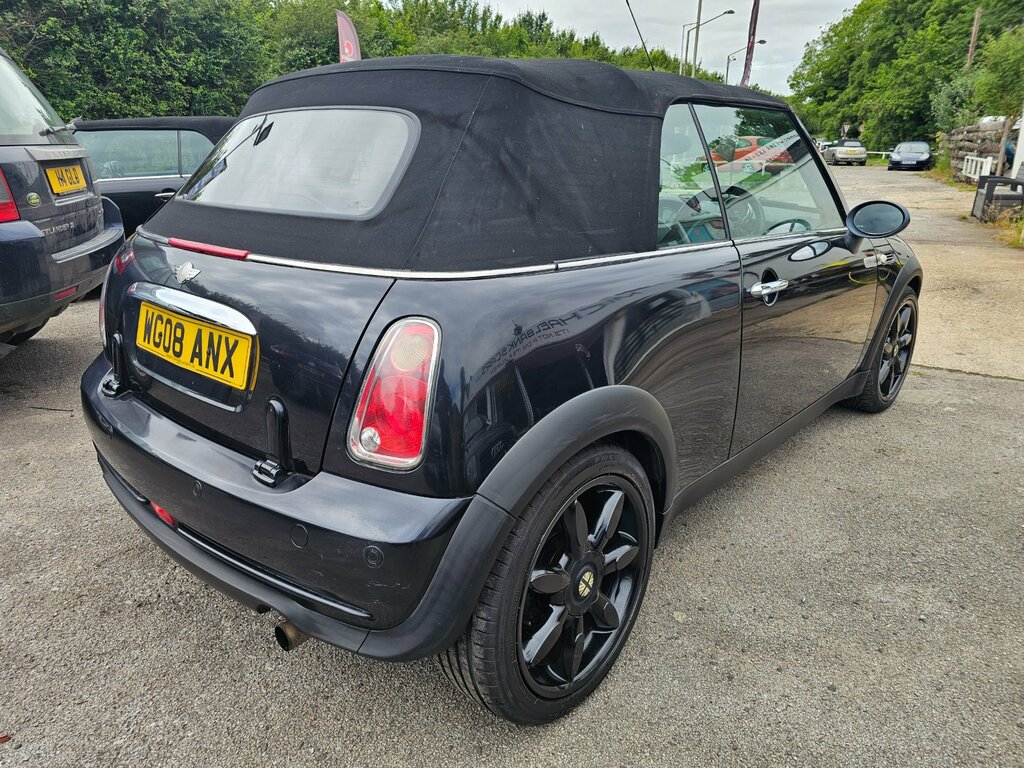 Mini Convertible 1.6 Cooper Sidewalk Convertible Black #4