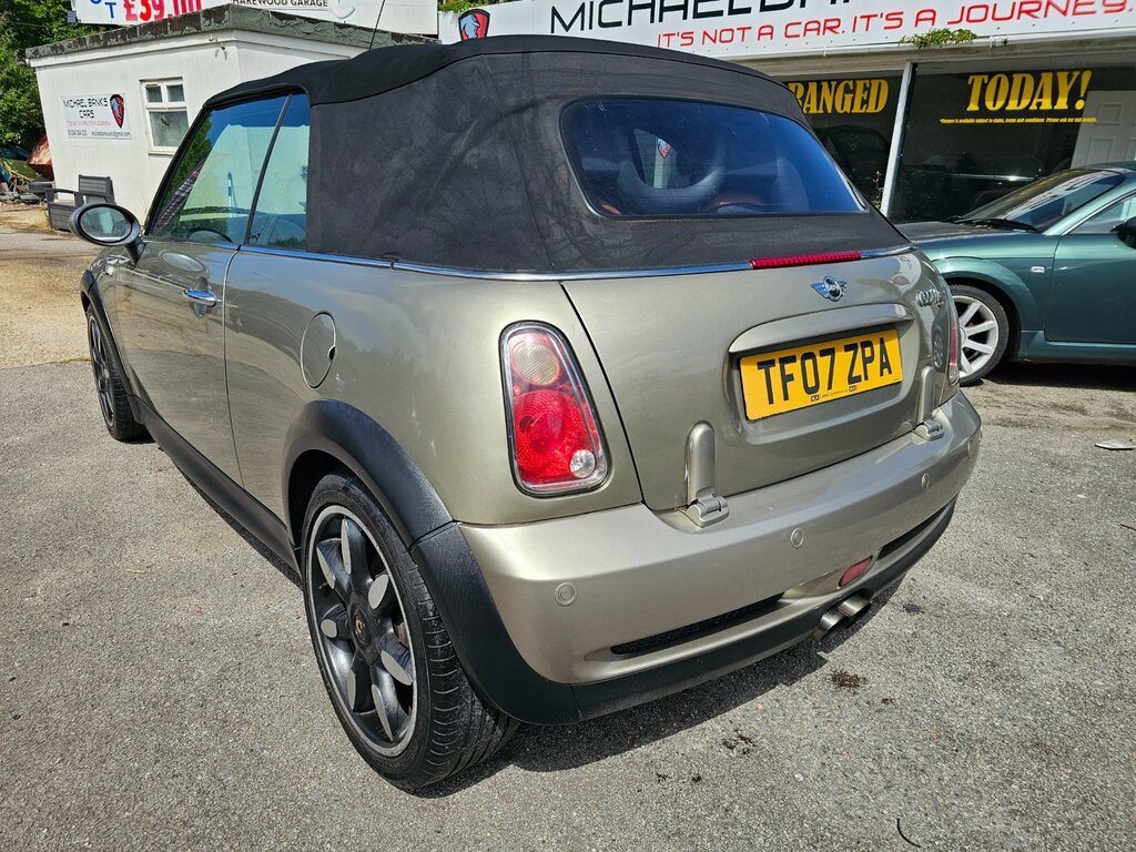 Mini Convertible 1.6 Cooper S Sidewalk Convertible Manua Silver #6
