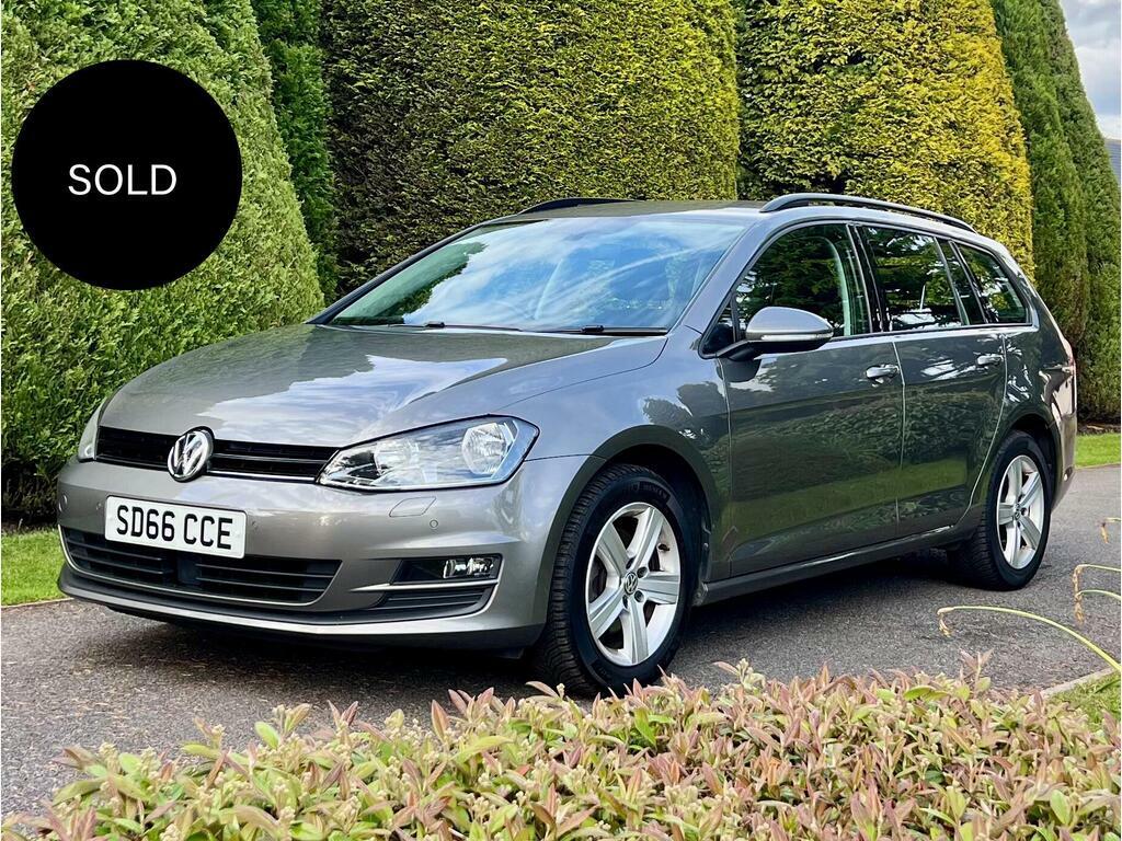 Volkswagen Golf 1.6 Tdi Bluemotion Tech Match Edition Dsg Euro 6 Grey