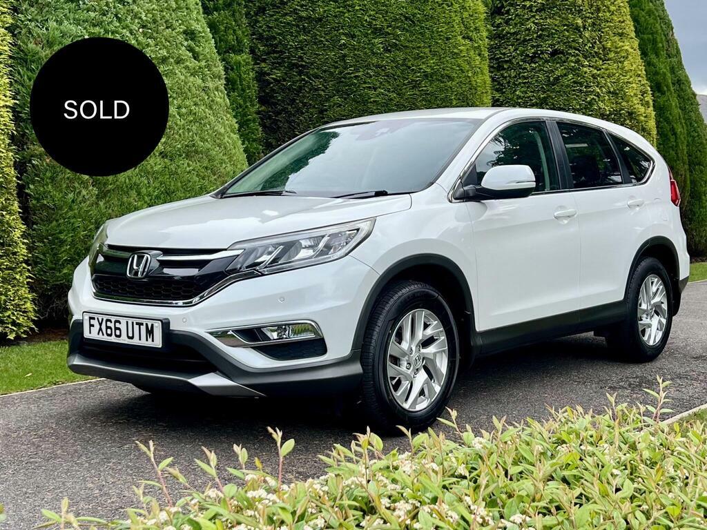 Honda Cr-V 2.0 I-vtec Se 4Wd Euro 6 S S White