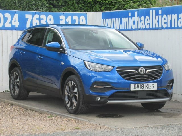 Vauxhall Grandland X 1.6 Turbo D Blueinjection Sport Nav Suv Blue
