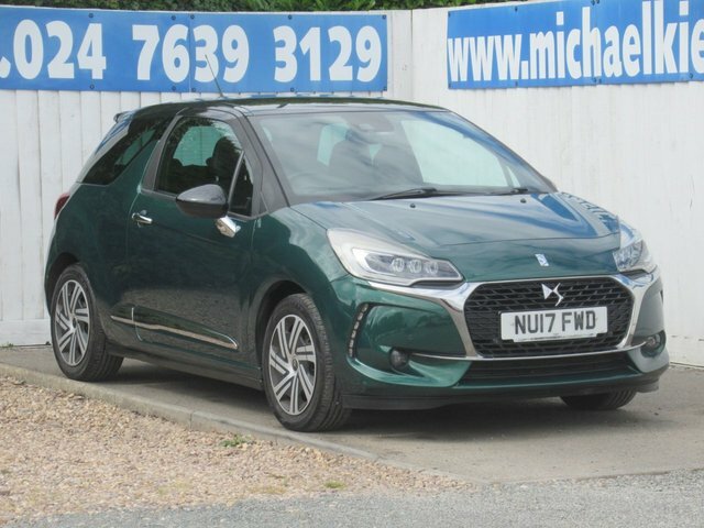 DS DS 3 1.6 Bluehdi Prestige Hatchback E Green